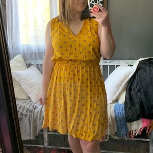 Yellow Floral Old Navy Dress